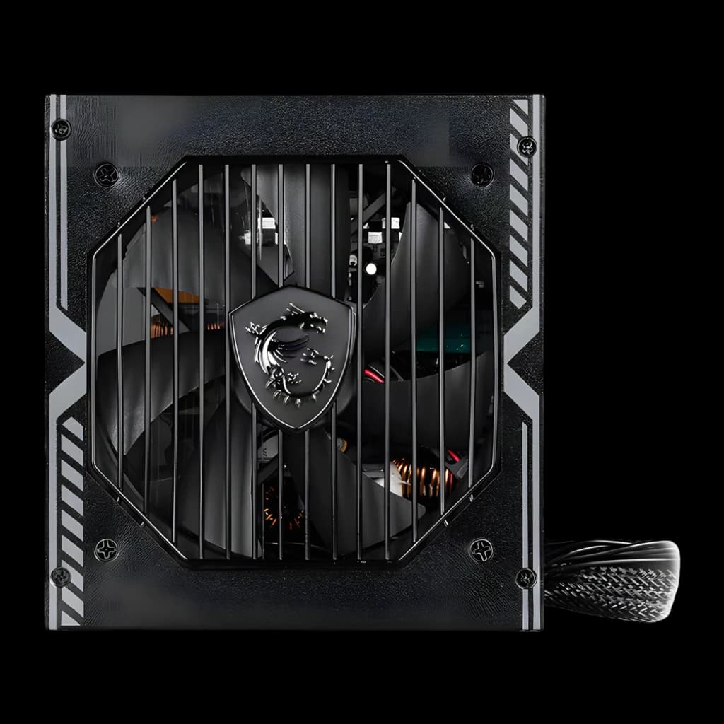 MSI Fuente de alimentación MAG A750BN 750 W 80 Plus Bronze PCIe 5.0 castanho - detalhe