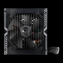MSI Fuente de alimentación MAG A750BN 750 W 80 Plus Bronze PCIe 5.0 castanho - detalhe