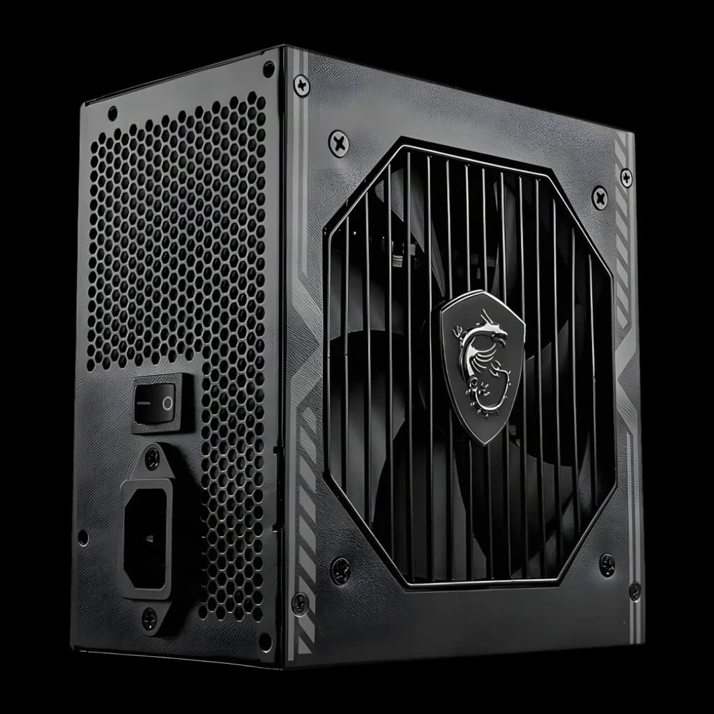 MSI Fuente de alimentación MAG A750BN 750 W 80 Plus Bronze PCIe 5.0 castanho - detalhe 2