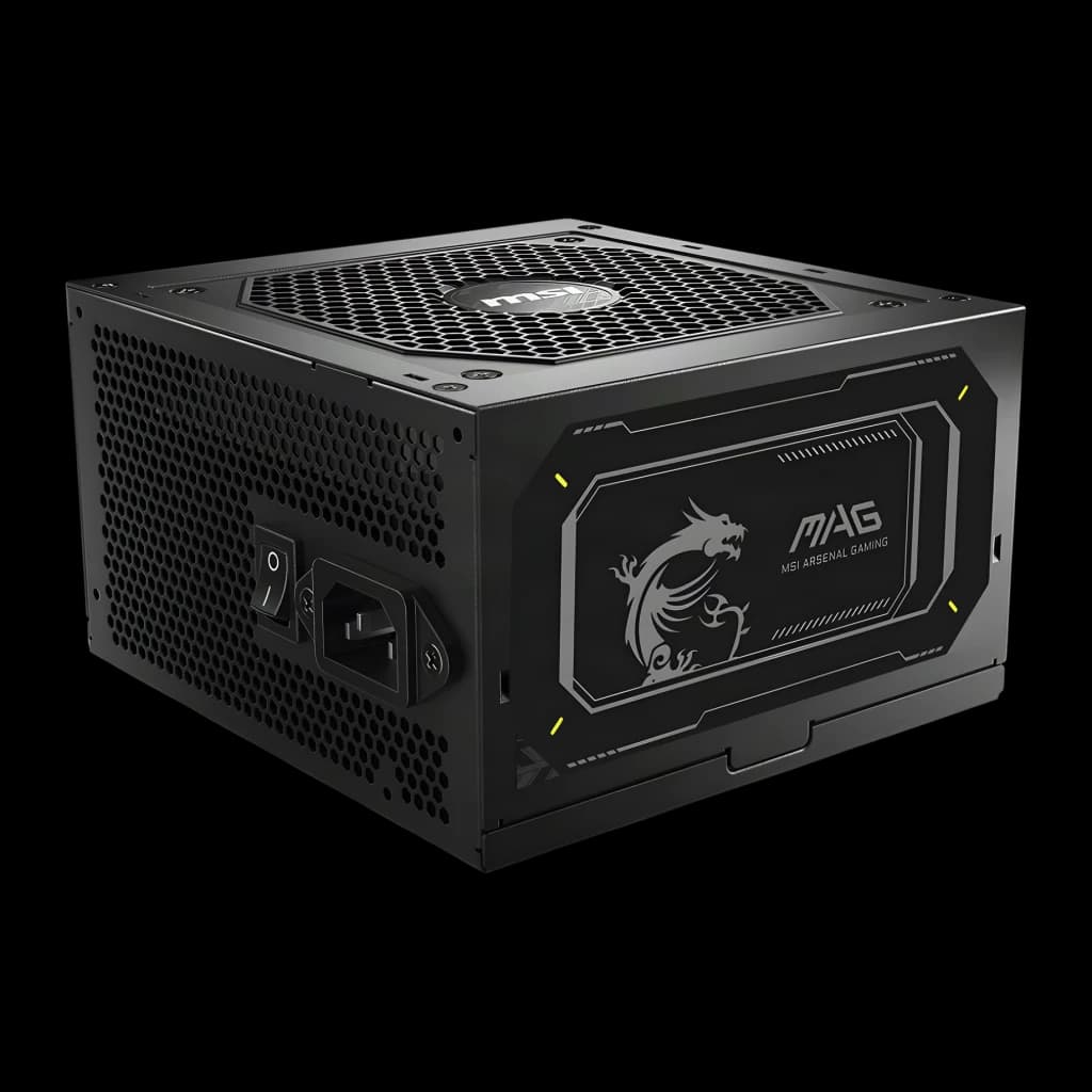 MSI Fuente de alimentación MAG A850GL PCIe 5 II 850W 80 Plus Gold Modular - vista principal