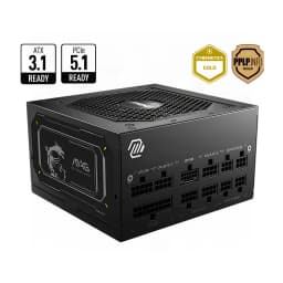 MSI Fuente de alimentación MAG A850GL PCIe 5 II 850W 80 Plus Gold Modular - detalhe 4