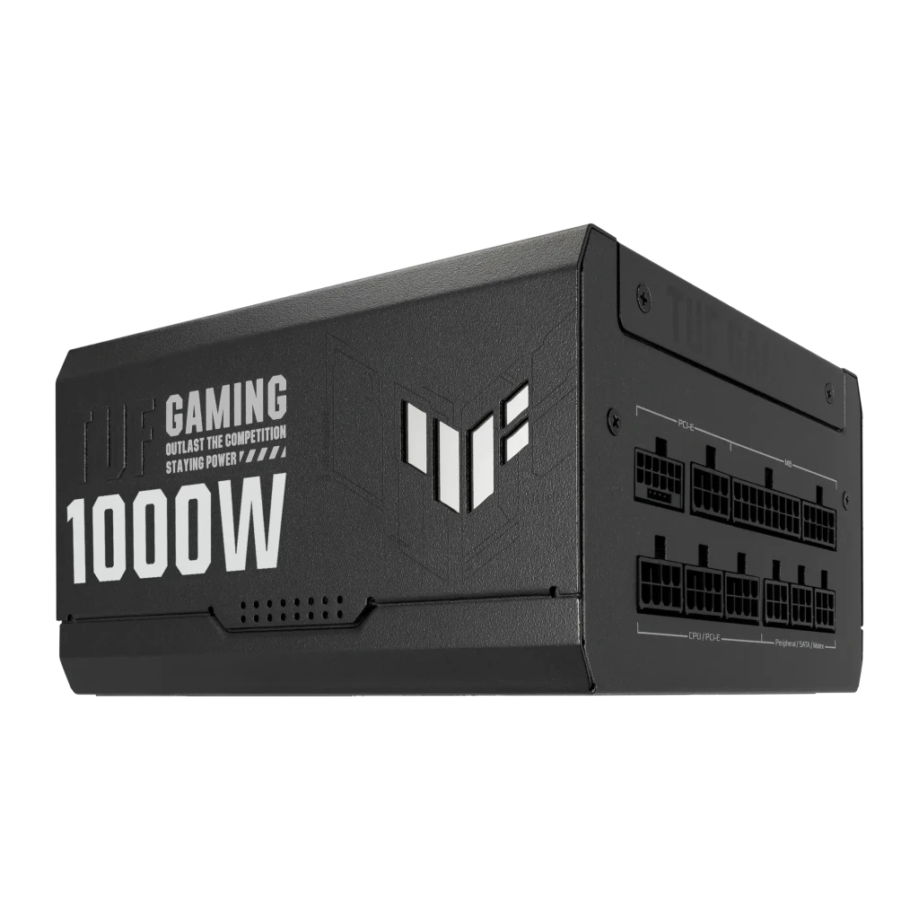ASUS Fuente de alimentación TUF Gaming 1000W 80+ Gold Modular ATX 3.1 - versión ATX = 3.1 con conector PCIe 16 pin nativo |