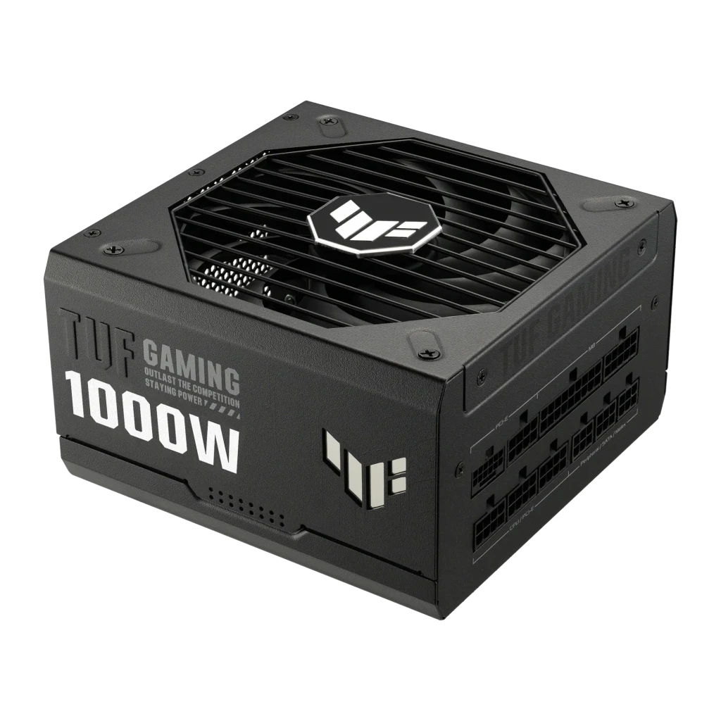 ASUS Fuente de alimentación TUF Gaming 1000W 80+ Gold Modular ATX 3.1 - conector placa base = 20+4 pin ATX; conectores SATA =