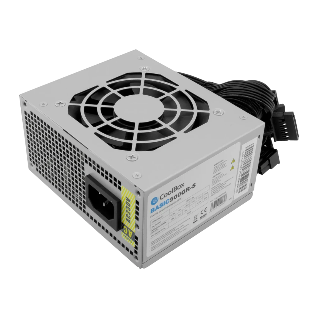 CoolBox Fuente de alimentación SFX Basic 500GR-S 500W blanco - vista principal