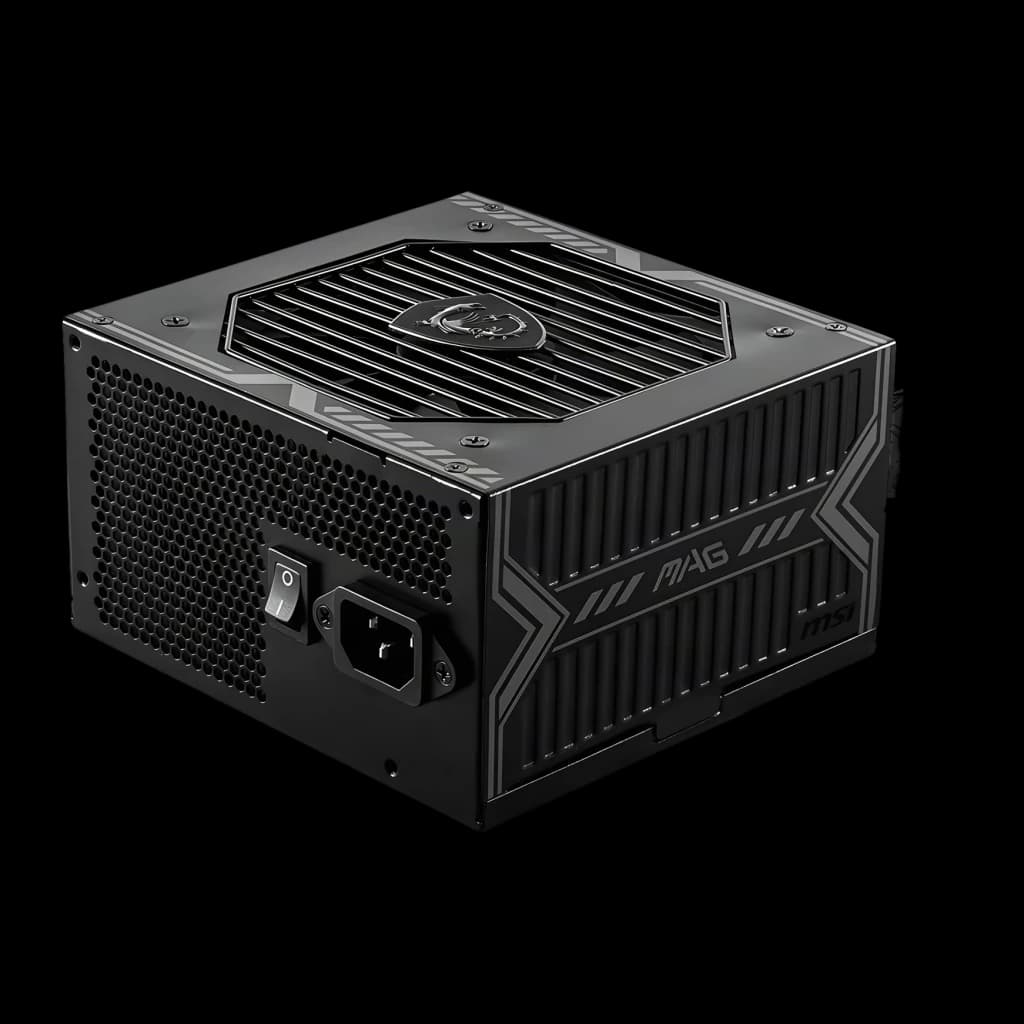 MSI Fuente de alimentación MAG A650BN 650 W 80 Plus Bronze castanho - vista principal