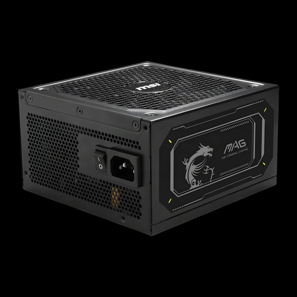 MSI Fuente de Alimentación MAG A1000GL PCIE5 II 1000W 80 Plus Gold Modular ATX - vue principale