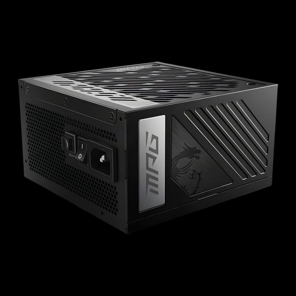 MSI Fuente de alimentación MPG A1000G PCIe 5 1000 W 80 Plus Gold Full Modular - vista principal