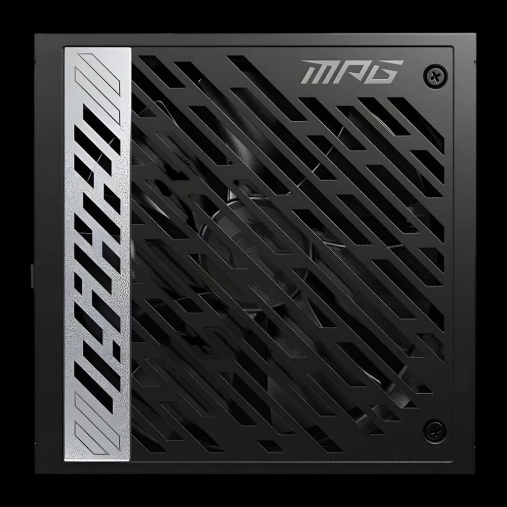 MSI Fuente de alimentación MPG A1000G PCIe 5 1000 W 80 Plus Gold Full Modular - detalhe