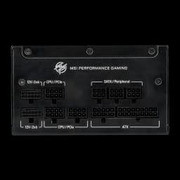 MSI Fuente de alimentación MPG A1000GS PCIe 5 1000 W 80 Plus Gold Modular - detalhe 2