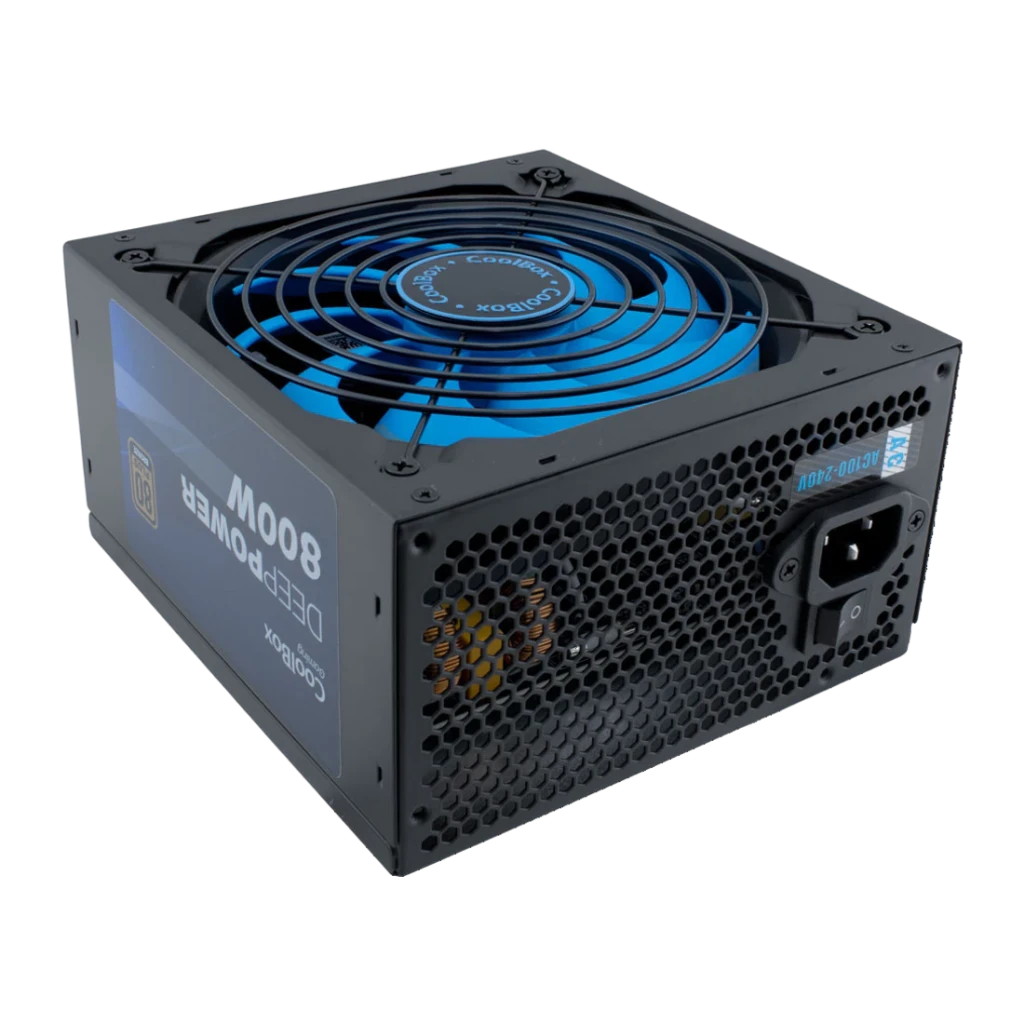 CoolBox Fuente de alimentación DeepPower 800 ATX 800 W 80 Plus Bronze castanho - vista principal