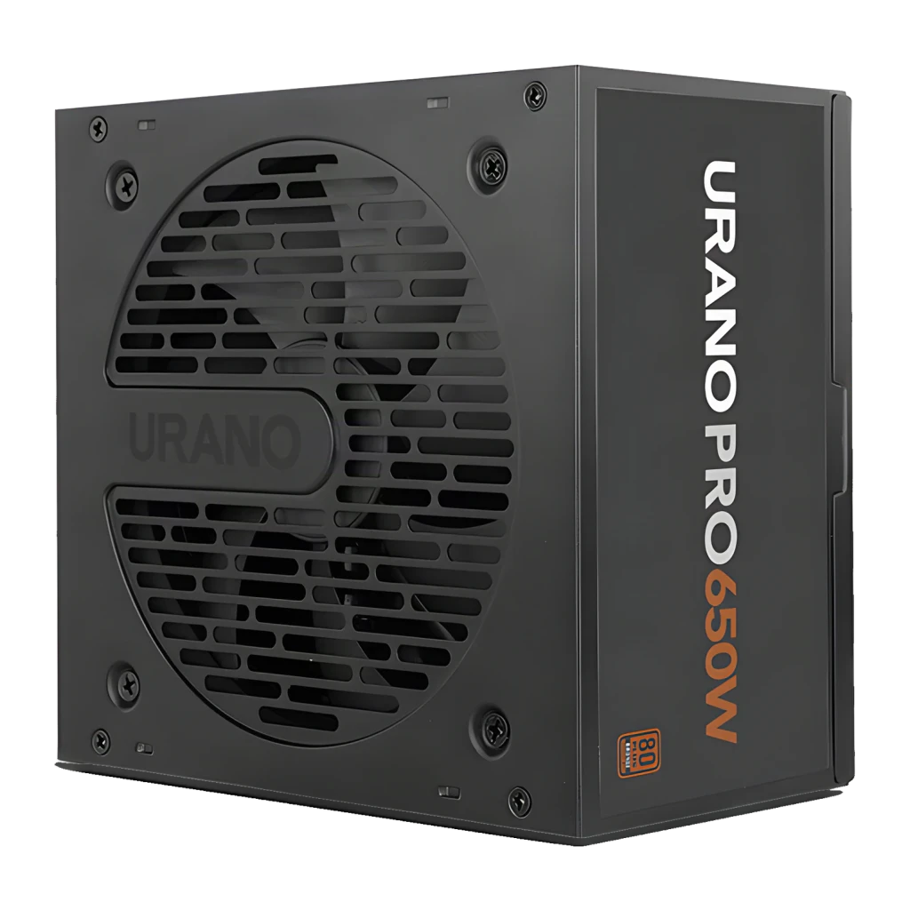 NOX Fuente de alimentación Urano PRO 650W 80+ Bronze Negro - vue principale