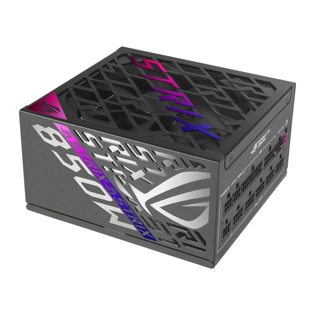 ASUS Fuente de Alimentación ROG Strix 850W 80+ Platinum Modular ATX 3.1 negro - vista principal