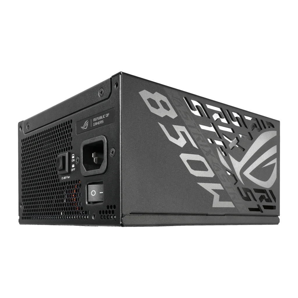 ASUS Fuente de Alimentación ROG Strix 850W 80+ Platinum Modular ATX 3.1 negro - conector PCI Express 16 pines (12VHPWR) = 1 +