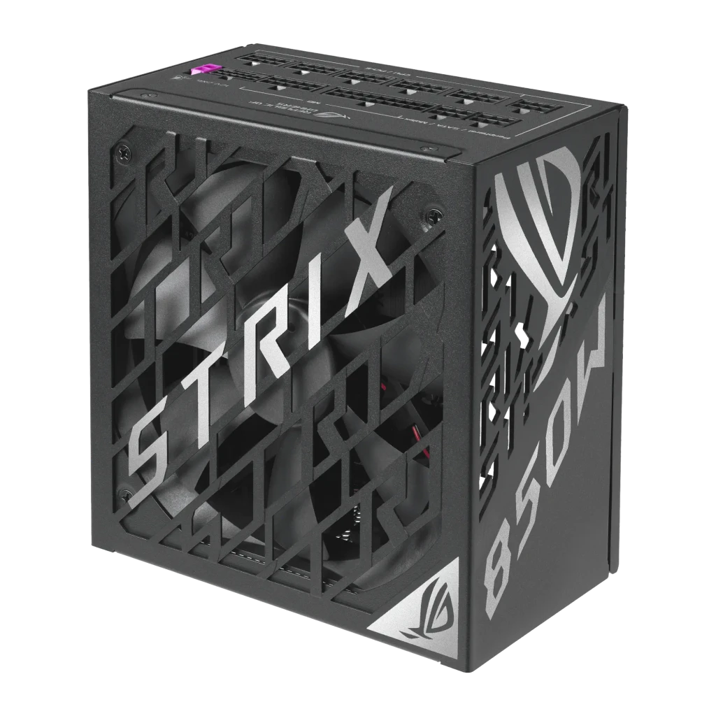ASUS Fuente de Alimentación ROG Strix 850W 80+ Platinum Modular ATX 3.1 negro - tipo de cableado = Totalmente modular | solo