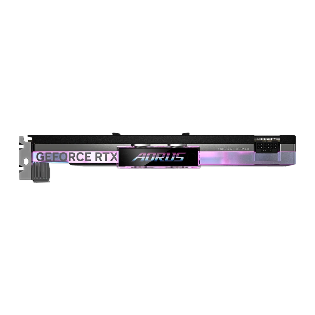 Gigabyte Tarjeta Gráfica Aorus GeForce RTX 5090 Xtreme Waterforce WB 32 GB GDDR7 negro, transparente - détail