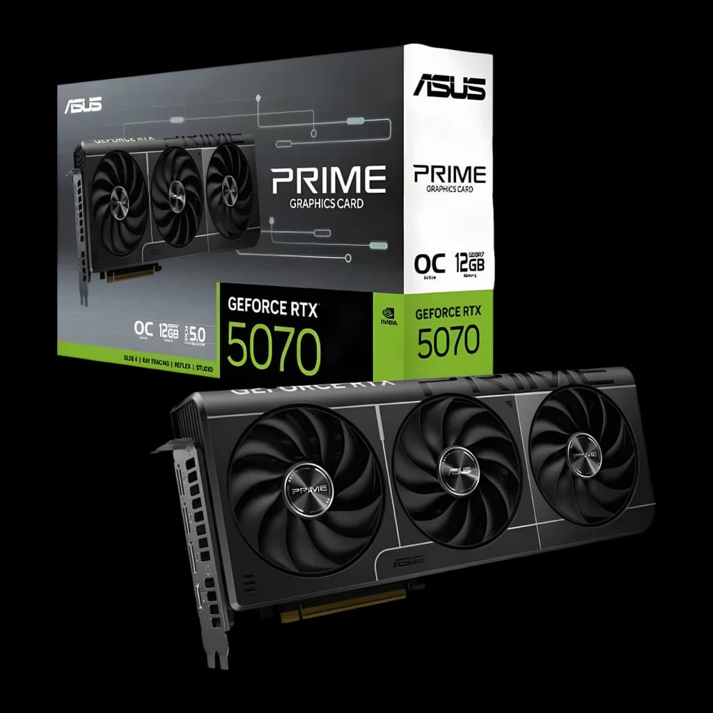 Inno3D Tarjeta gráfica GeForce RTX 5070 X3 OC 12 GB GDDR7 negro, gris - vista principal