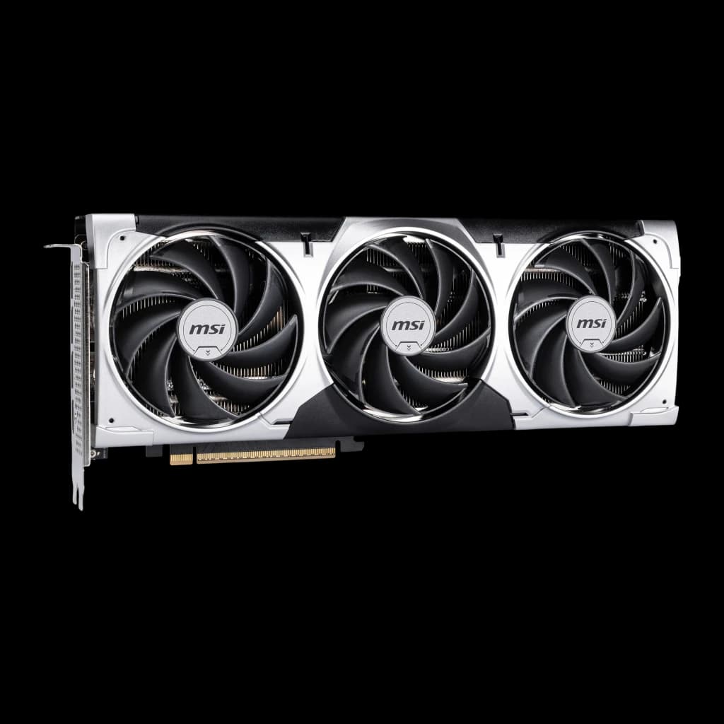 MSI Tarjeta Gráfica GeForce RTX 5060 Ti VENTUS 3X OC 16 GB GDDR7 negro, gris - capacidad de memoria = 16 GB GDDR7 | el doble