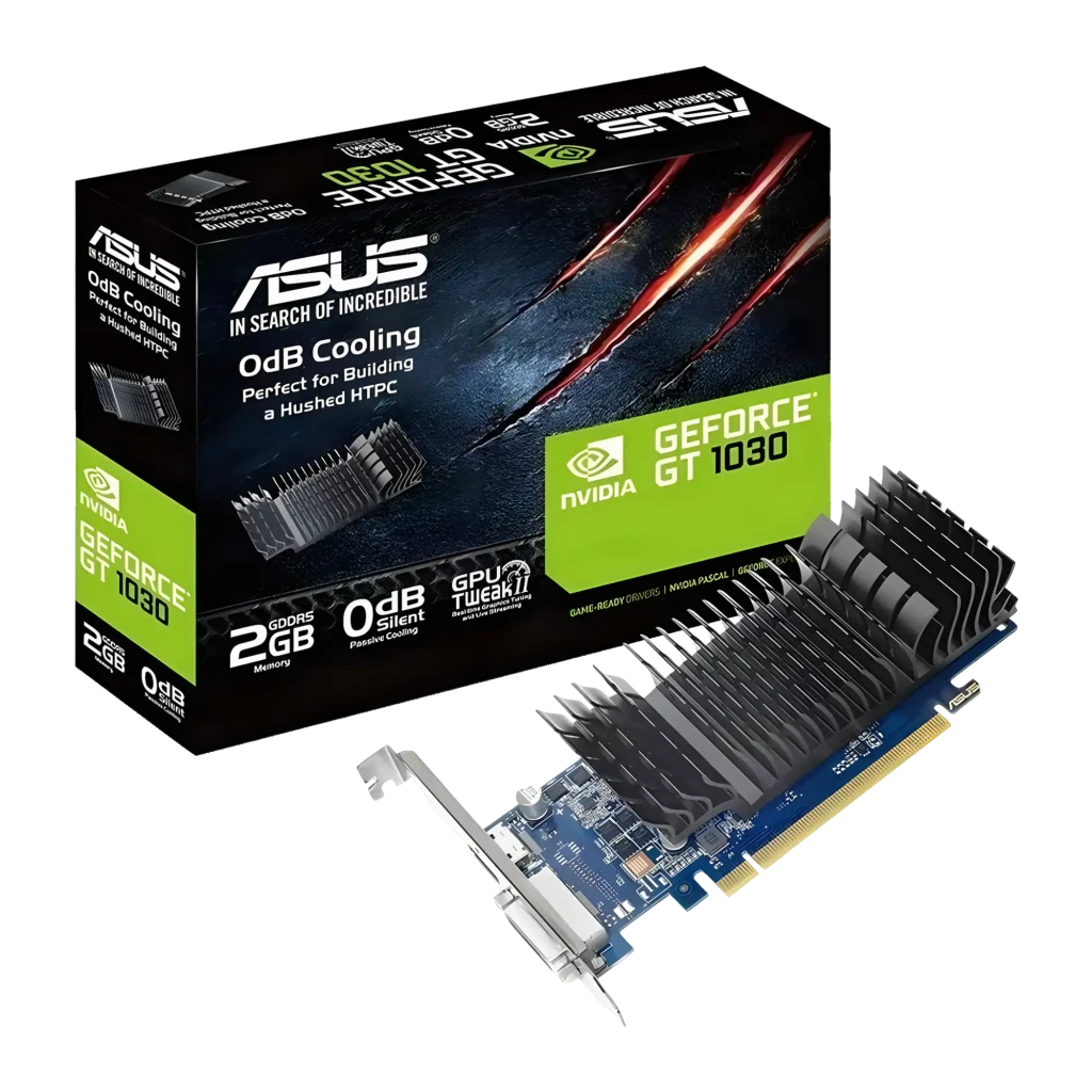 ASUS Tarjeta Gráfica GeForce GT 710 EVO 2 GB GDDR5 negro - vista principal