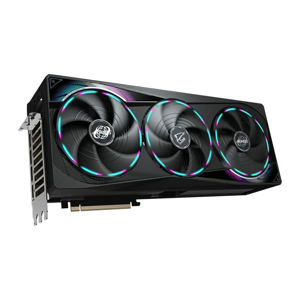 Gigabyte Tarjeta Gráfica Aorus GeForce RTX 5070 Ti Master 16 GB GDDR7 noir - détail 2