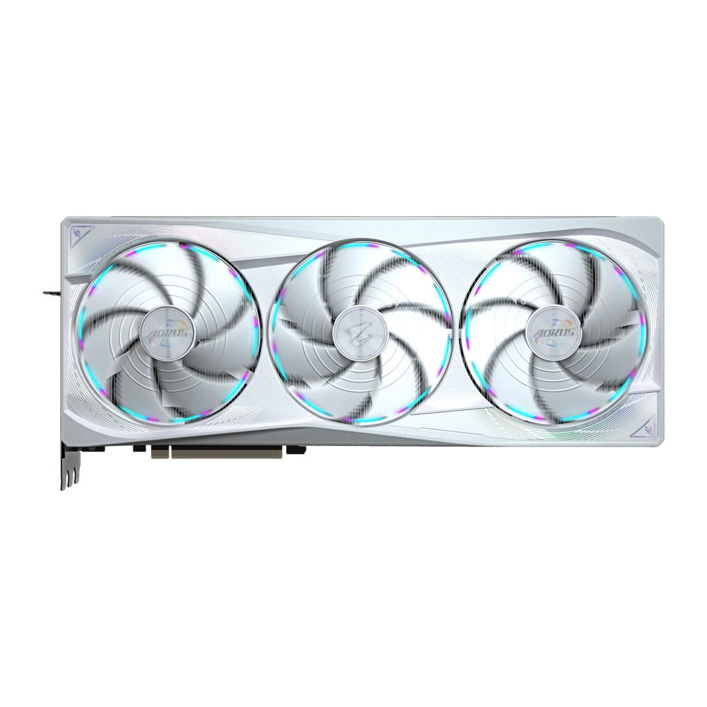 Gigabyte Tarjeta Gráfica Aorus GeForce RTX 5090 Master Ice 32 GB GDDR7 blanco - procesador gráfico = GeForce RTX 5090 con 21