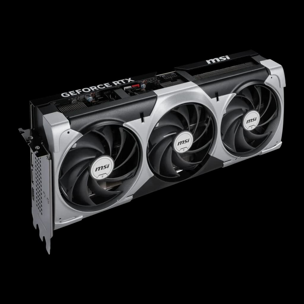 MSI Tarjeta gráfica GeForce RTX 5090 Ventus 3X OC 32 GB GDDR7 negro - factor de forma = Triple slot, 325 × 139 × 67 mm, 1.880