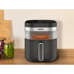 Tefal Freidora de aire Easy Fry Infrared EY832HE0 7 L gris oscuro - limpieza = cesta extraíble antiadherente apta para