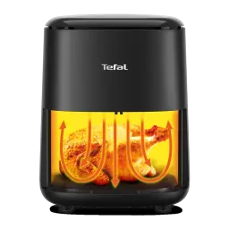 Tefal Freidora de aire Easy Fry EY1458 3 L 1300 W Negro - potencia = 1300 W | nivel de potencia que es de los más ajustados