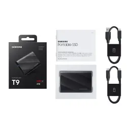 Samsung SSD Portátil T9 4 TB noir - détail 6