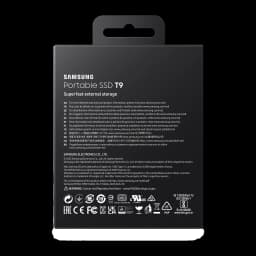 Samsung SSD Portátil T9 4 TB noir - détail