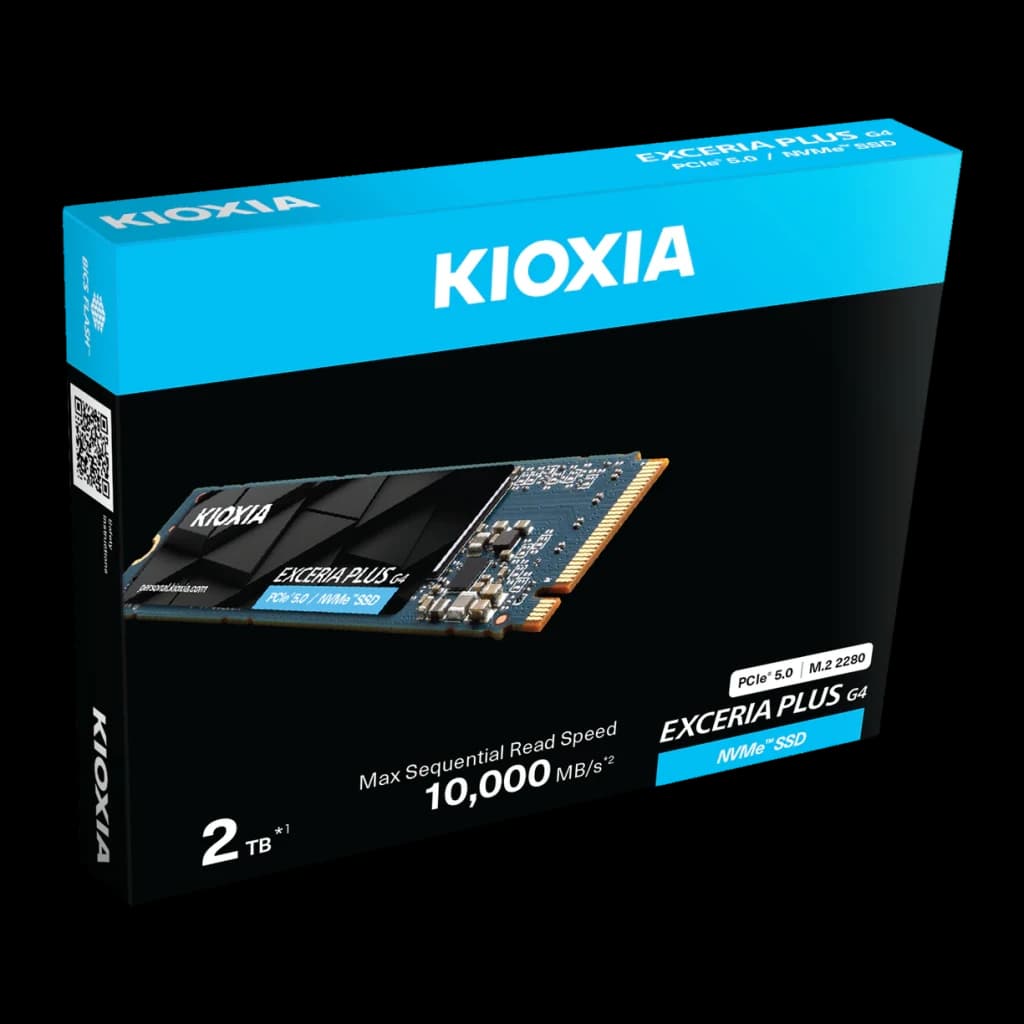 Kioxia SSD Exceria Plus G4 2 TB NVMe PCIe 5.0 M.2 2280 - détail 2