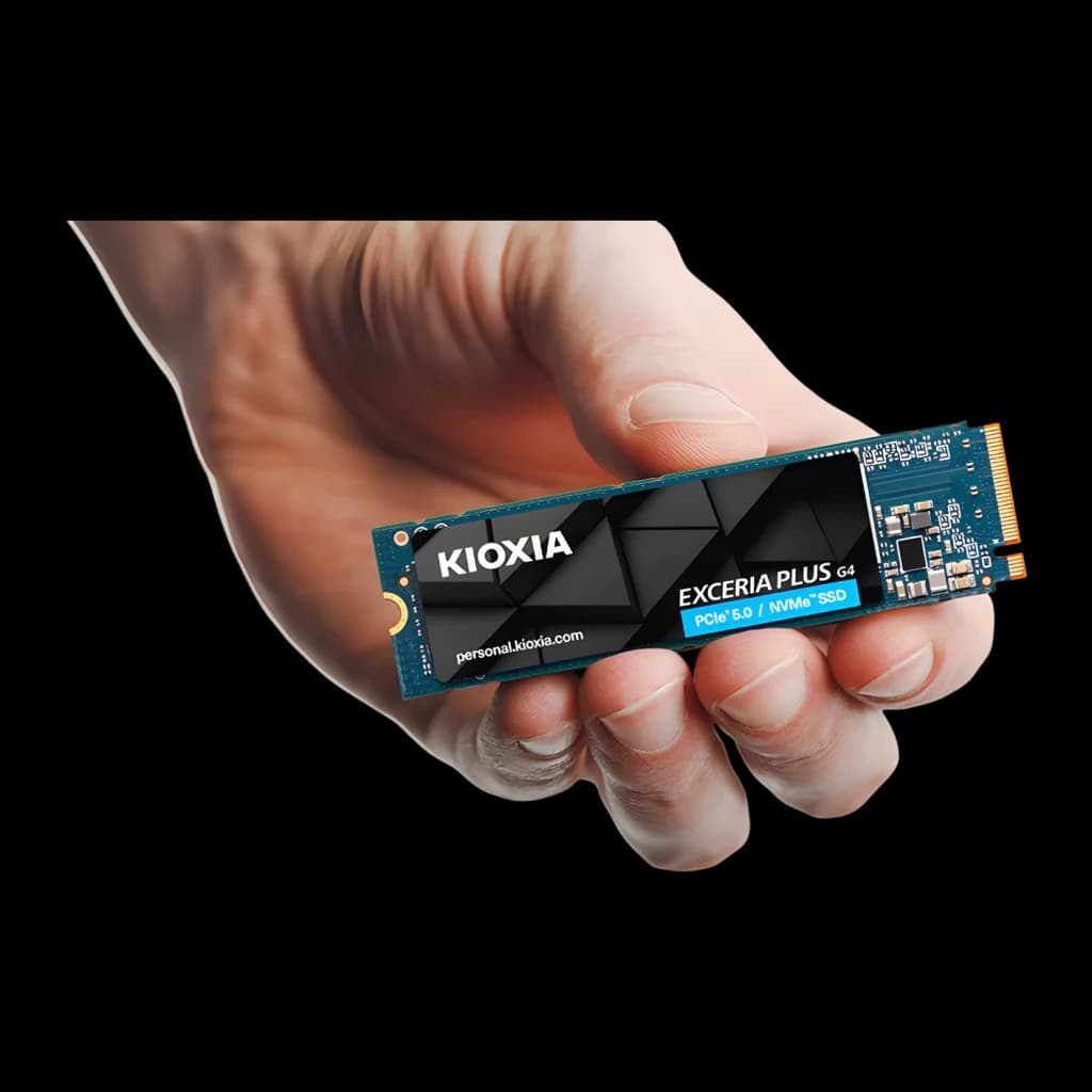 Kioxia SSD Exceria Plus G4 2 TB NVMe PCIe 5.0 M.2 2280 - détail