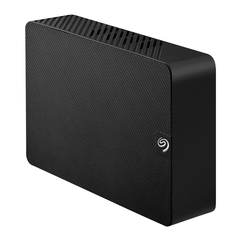 Seagate Expansion Desktop 3.5\ 16tb preto - detalhe