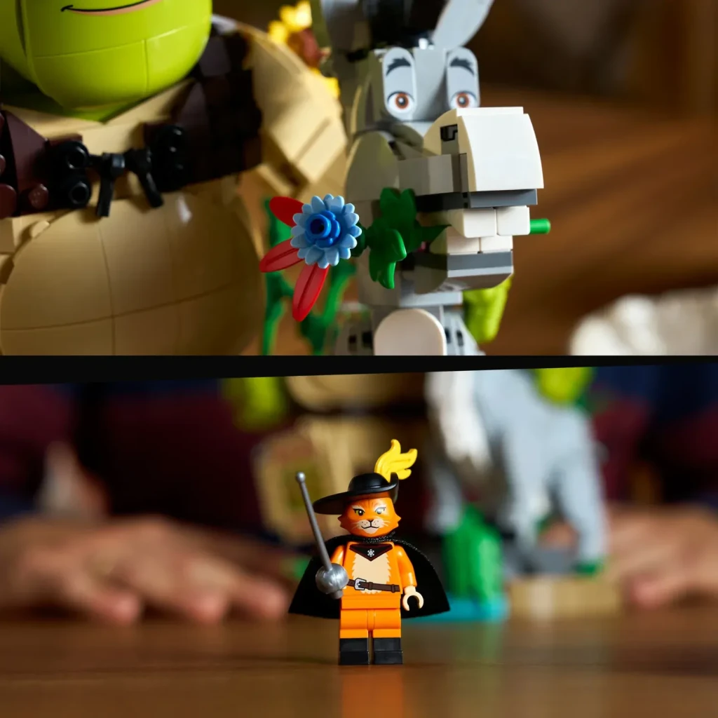LEGO Set de Construcción Icons 72423 Shrek, Burro y El Gato con Botas - vista principal - Ítem2