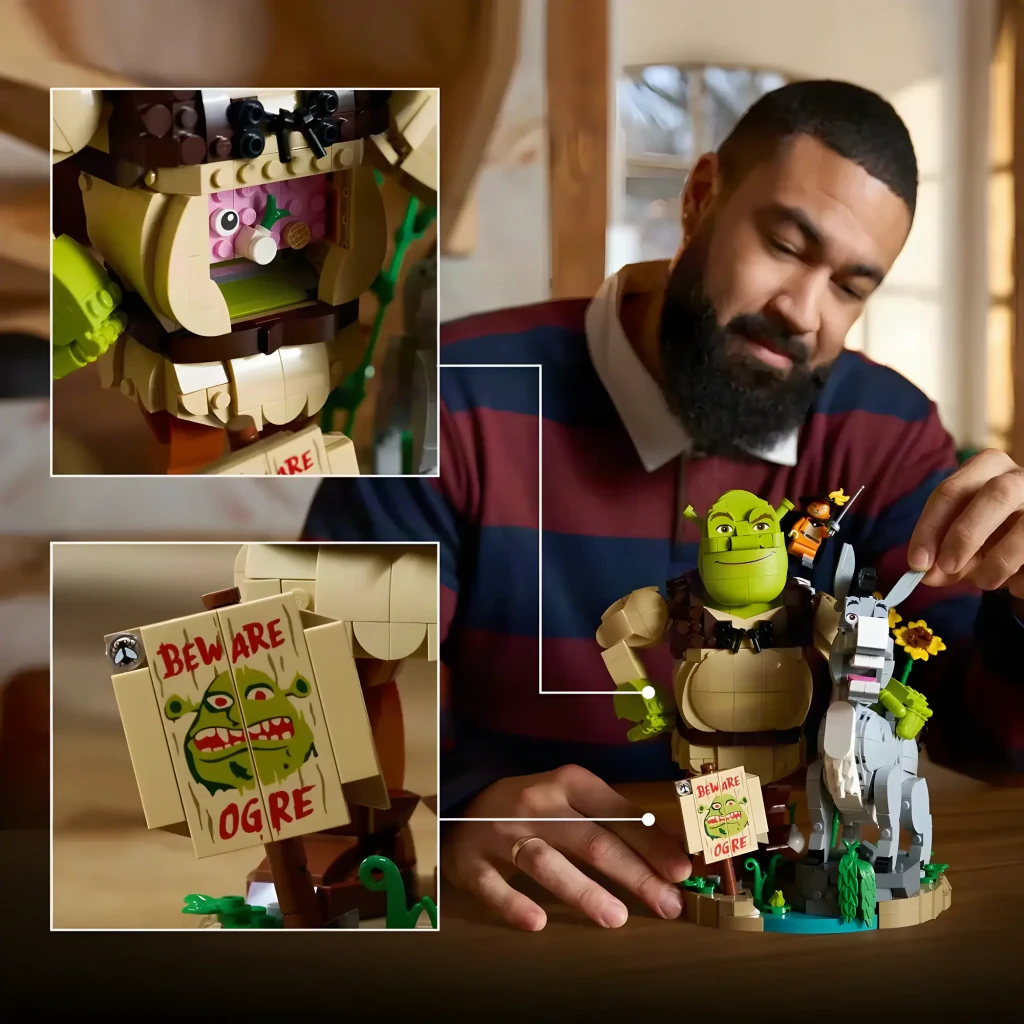 LEGO Set de Construcción Icons 72423 Shrek, Burro y El Gato con Botas - vista principal - Ítem6