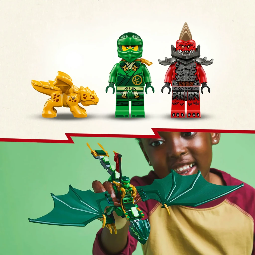 LEGO Ninjago 71829 Dragón del Bosque Verde de Lloyd - vista principal - Ítem4