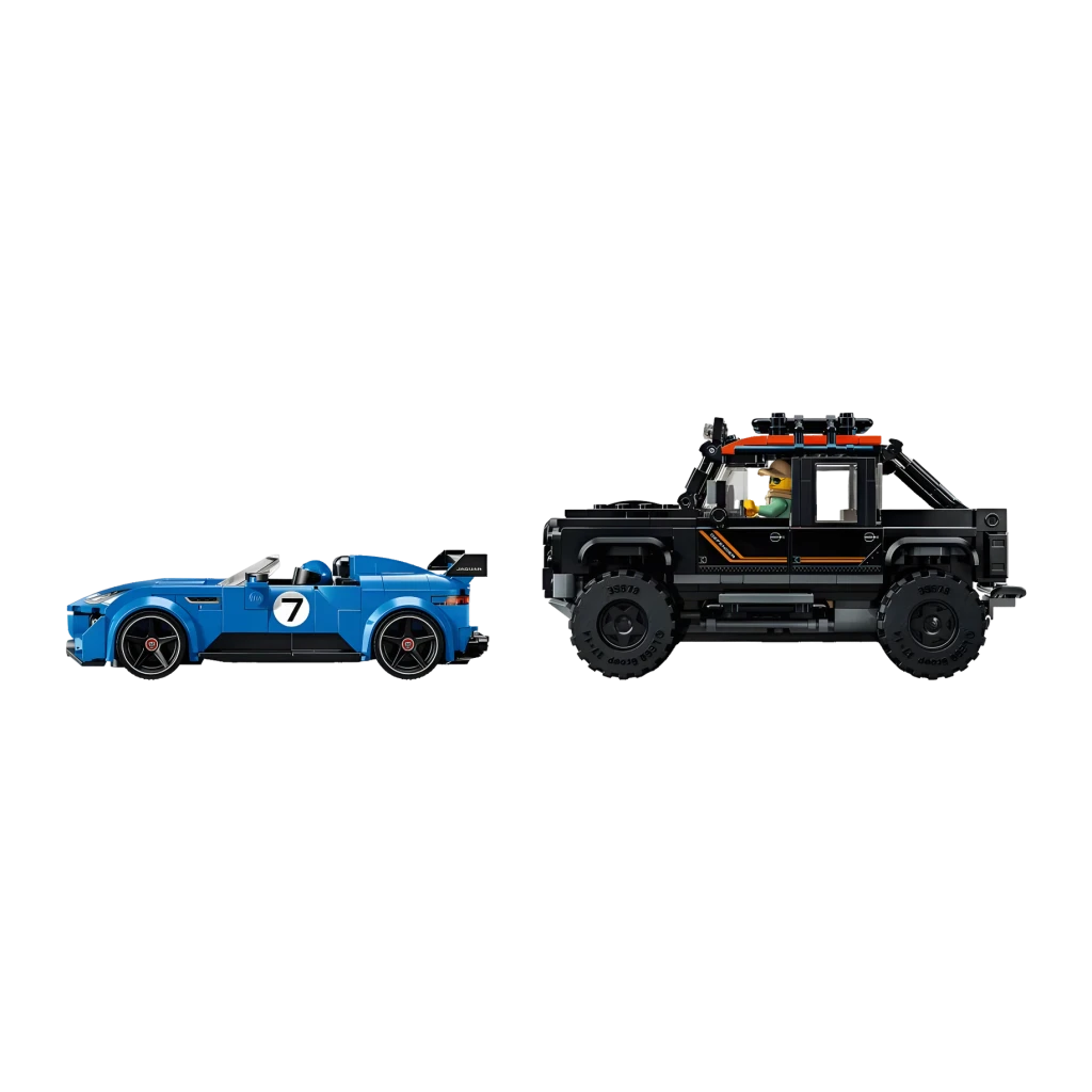 LEGO Speed Champions 77264 Jaguar F-TYPE Project 7 & Land Rover Defender Classic - vista principal - Ítem2