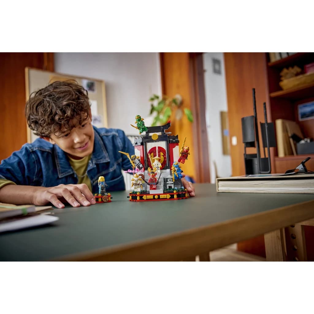 LEGO Juego de construcción Ninjago 71866 15º Aniversario: Personajes Ninja para Exponer - set orientado a exponer, no solo a