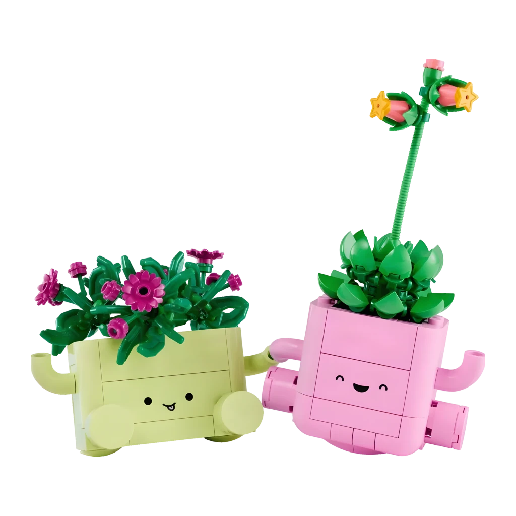LEGO Botanicals 11506 Plantas Oscilantes verde palido - 253 piezas para construir 2 plantas con personalidad