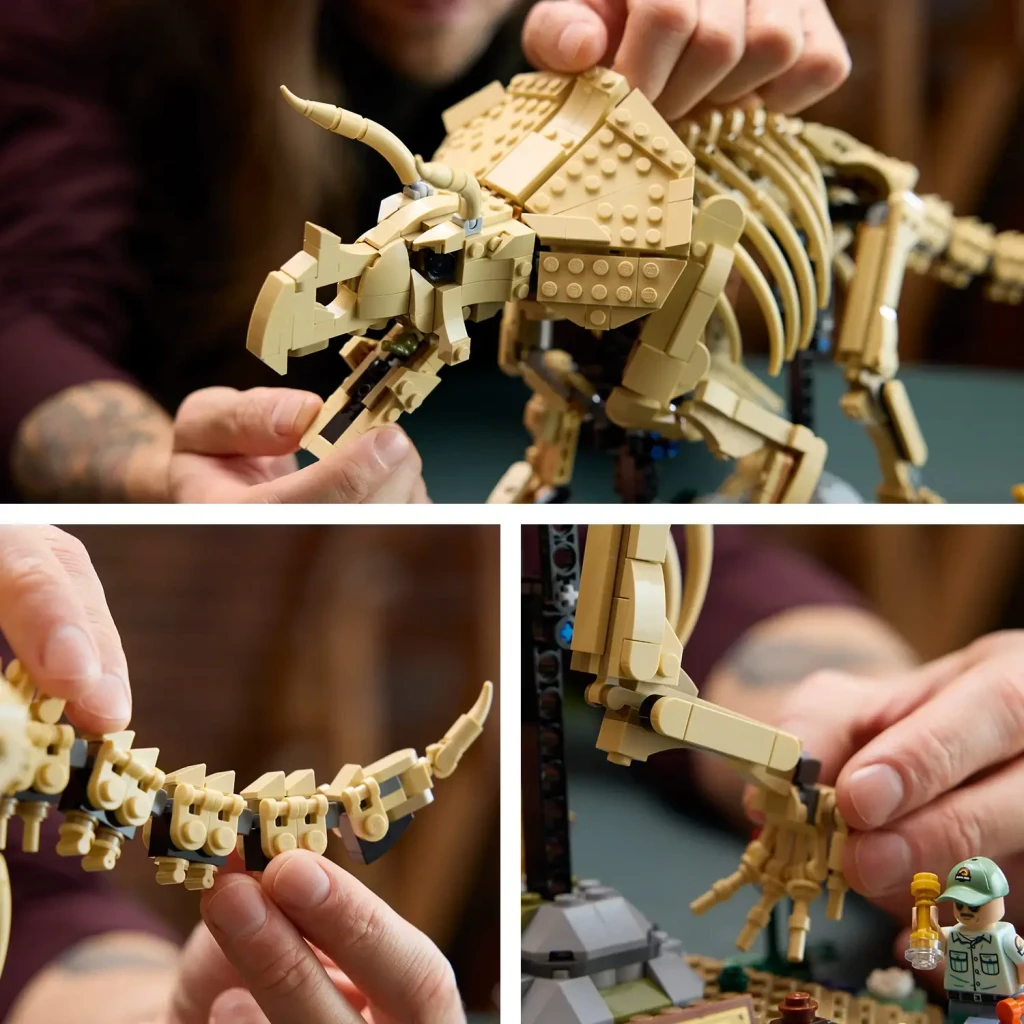 LEGO Jurassic World 77985 Fósiles de Dinosaurio: Triceratops - detalle 2