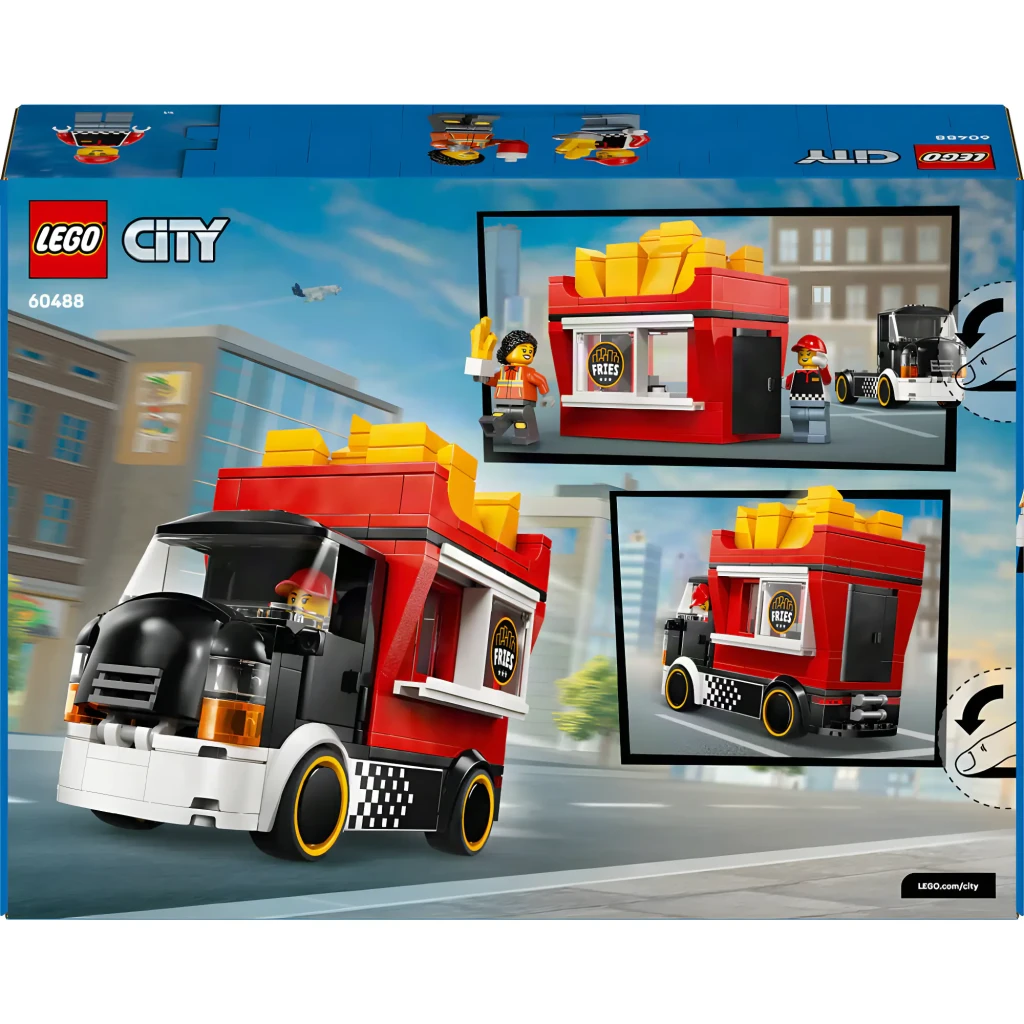 LEGO City 60488 Camión de Patatas Fritas multicolor - vista principal - Ítem5
