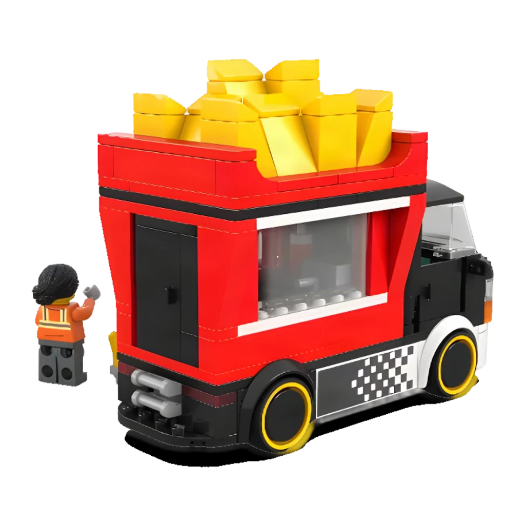 LEGO City 60488 Camión de Patatas Fritas multicolor - vista principal - Ítem1