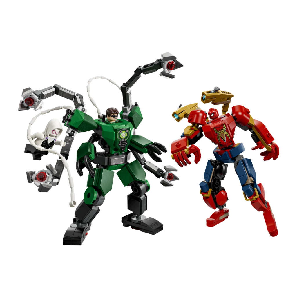 LEGO Set de construcción Marvel 76338 Mech Duel: Spider-Man vs. Doc Ock - vista principal - Ítem1