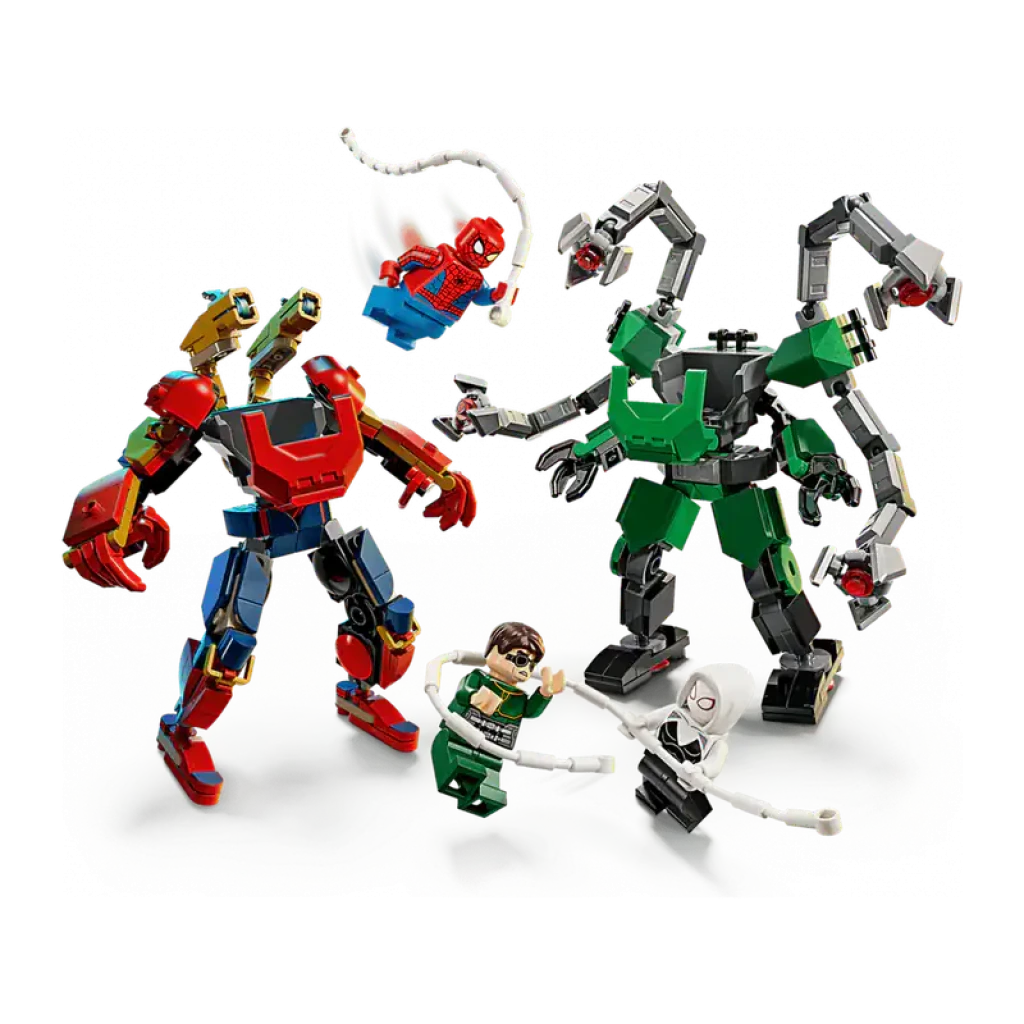LEGO Set de construcción Marvel 76338 Mech Duel: Spider-Man vs. Doc Ock - vista principal - Ítem5