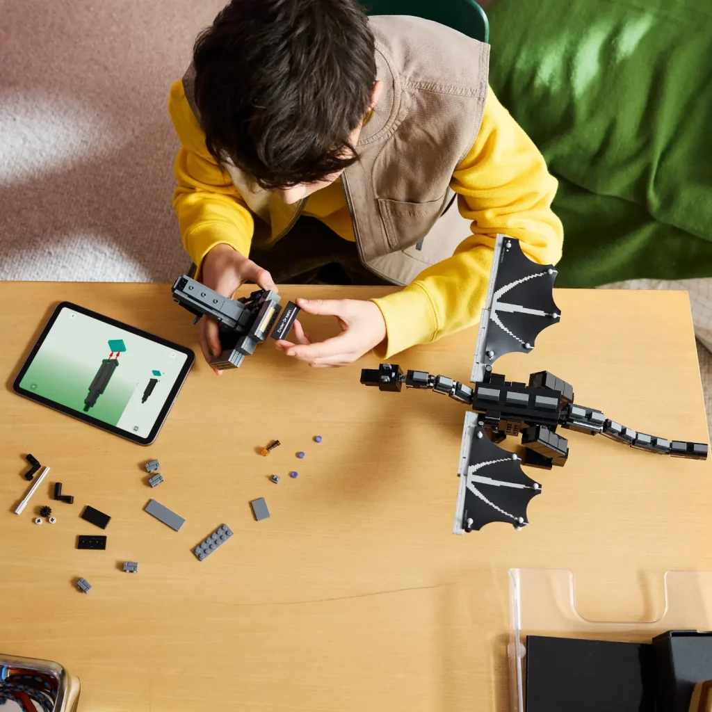 LEGO Minecraft 21595 El Dragón del Fin negro - vista principal - Ítem3