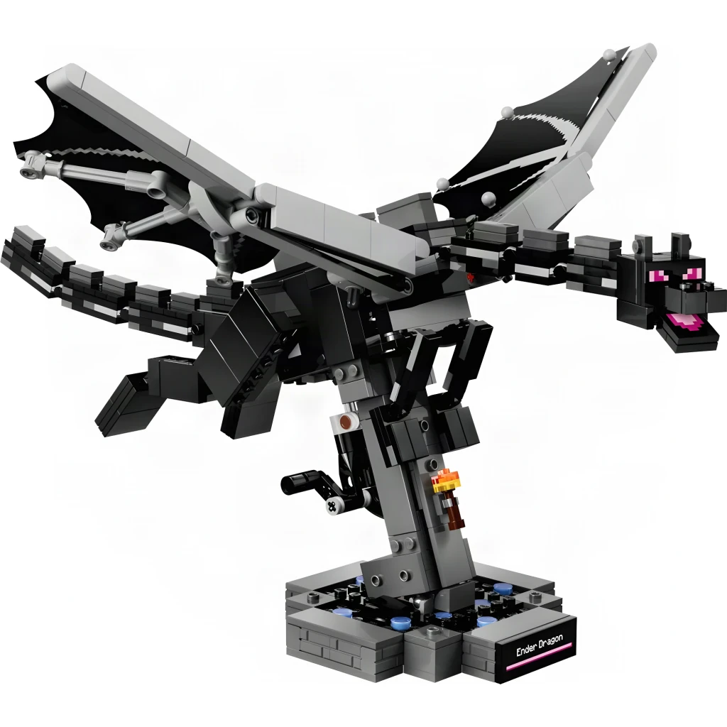 LEGO Minecraft 21595 El Dragón del Fin negro - vista principal - Ítem1