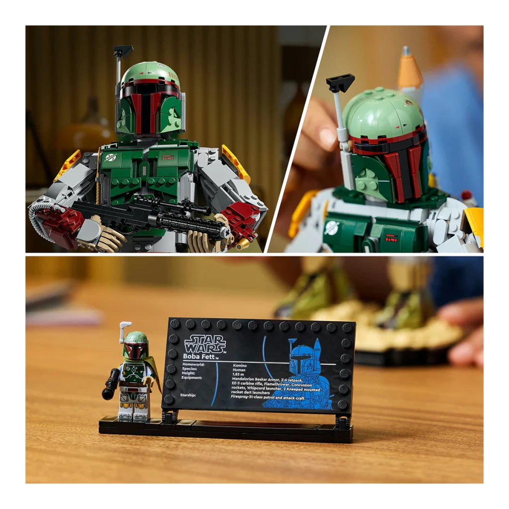 LEGO Figura Star Wars Boba Fett 75455 - vista principal - Ítem4