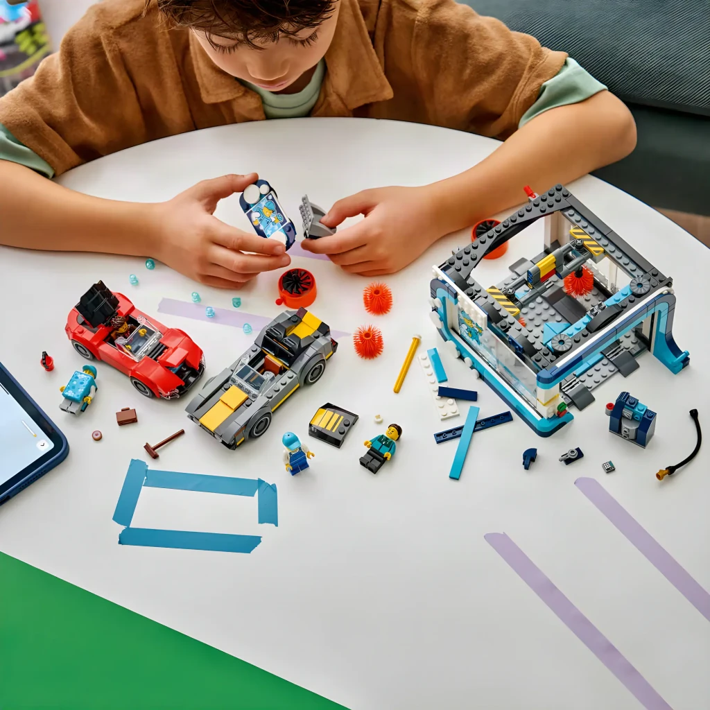 LEGO Set City 60497 Túnel de Lavado de Coches - vista principal - Ítem6