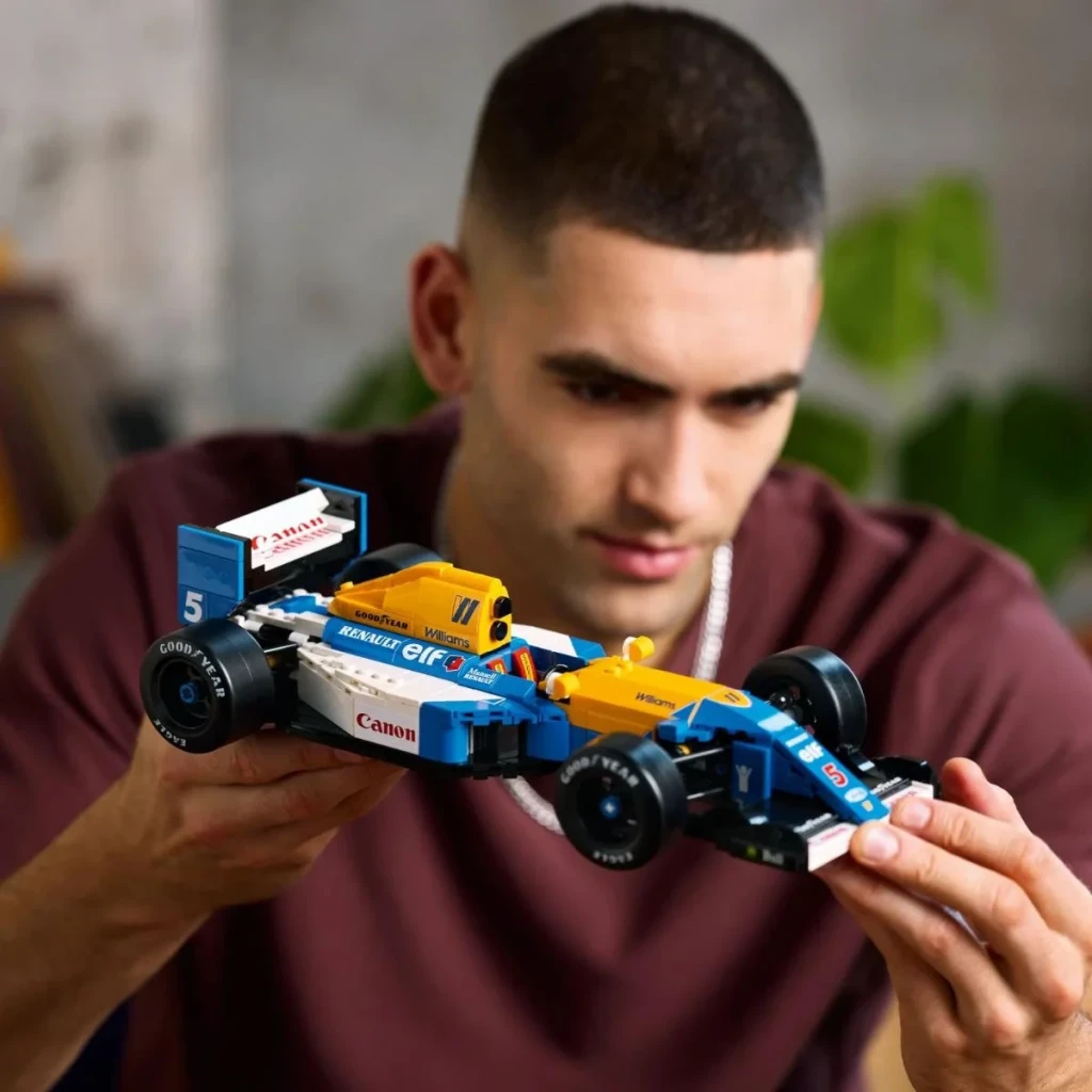 LEGO Set de Construcción Icons 10353 Williams Racing FW14B con Nigel Mansell multicolor - vista principal - Ítem6