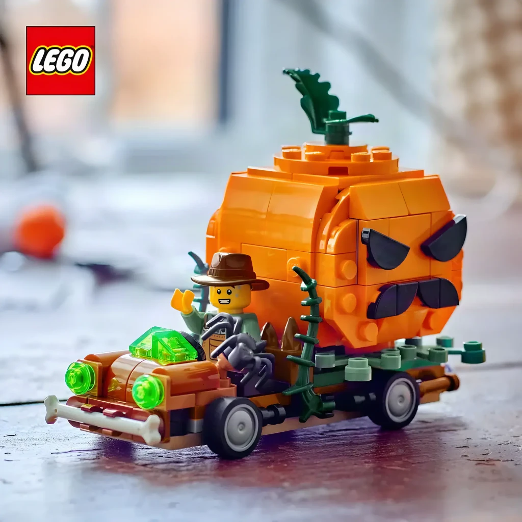 LEGO Set Seasonal 40822 Pickup con Calabaza de Halloween - vista principal - Ítem3