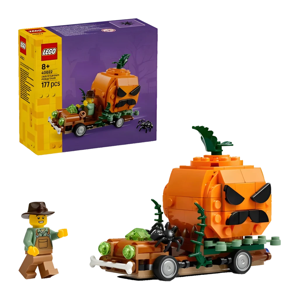 LEGO Set Seasonal 40822 Pickup con Calabaza de Halloween - vista principal - Ítem1